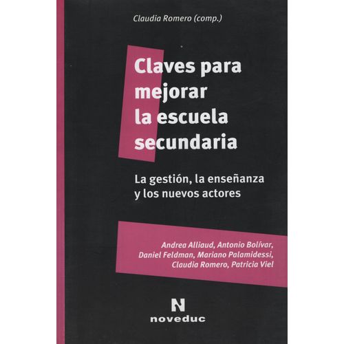 CLAVES PARA MEJORAR LA ESCUELA SECUNDARIA