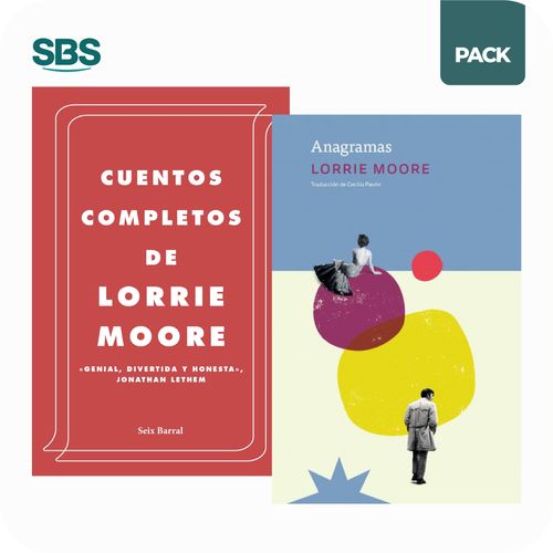 ANAGRAMAS  + CUENTOS COMPLETOS - MOORE - 2 LIBROS