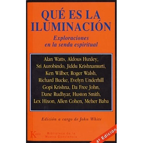 QUE ES LA ILUMINACION - EDICION DE JOHN WHITE