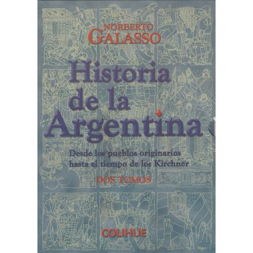 HISTORIA DE LA ARGENTINA - GALASSO - ESTUCHE 2 TOMOS