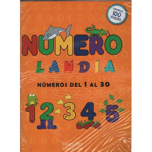 NUMEROLANDIA, NUMEROS DEL 1 AL 30