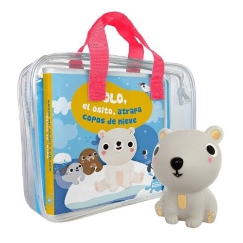 POLO EL OSITO ATRAPA COPOS DE NIEVE - LIBRO DE BAÑO POLO EL OSITO ATRAPA COPOS DE NIEVE - LIBRO DE BAÑO