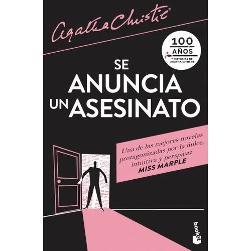 LIBRO SE ANUNCIA UN ASESINATO - AGATHA CHRISTIE (100 AÑOS DE