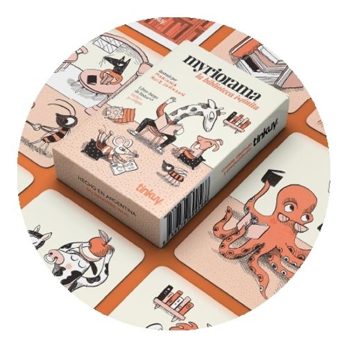 MYRIORAMA - LA BIBLIOTECA INFINITA - LIBRO + 50 CARTAS