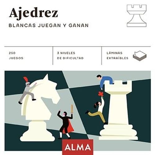 LIBRO AJEDREZ - BLANCAS JUEGAN Y GANAN - ANDERS PRODUCCIONES