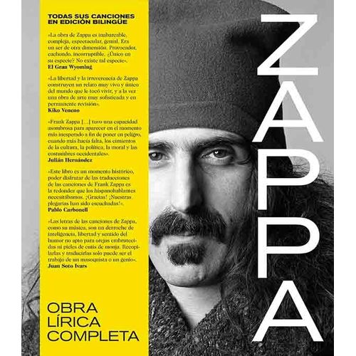 FRANK ZAPPA - OBRA LÍRICA COMPLETA