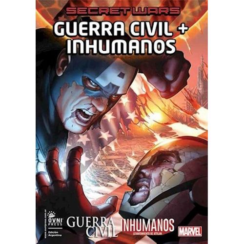 SECRET WARS 3 - GERRA CIVIL + INHUMANOS - MARVEL