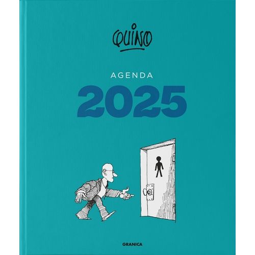 AGENDA 2025 QUINO ENCUADERNADA TURQUESA - QUINO