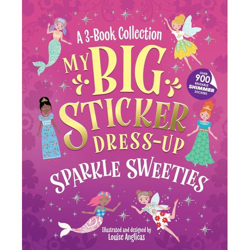 MY BIG STICKER DRESS-UP SPARKLE SWEETIES