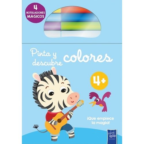 CEBRA - PINTA Y DESCUBRE COLORES