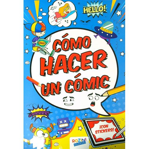 COMO HACER UN COMIC - CON STICKERS