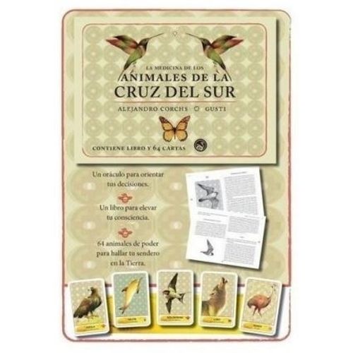 LA MEDICINA DE LOS ANIMALES DE LA CRUZ DEL SUR + 64 CARTAS -