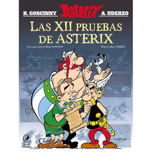 LAS 12 PRUEBAS DE ASTERIX - R. GOSCINNY - A. UDERZO