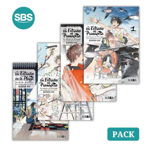 PACK UN EXTRAÑO EN PRIMAVERA VOL 1, 2 Y 3 + UN EXTRAÑO EN LA