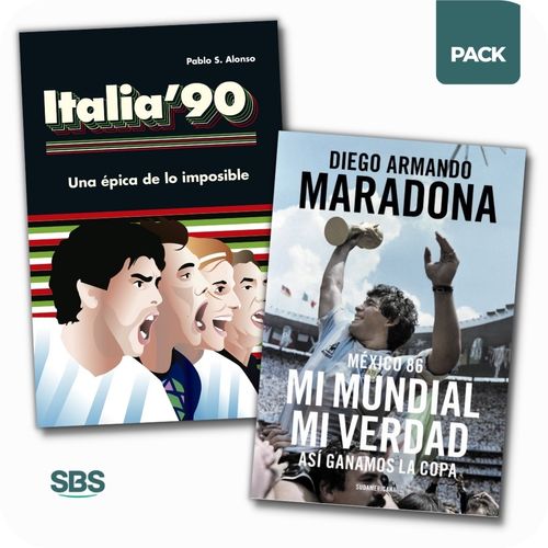 MEXICO 86 + ITALIA 90 - 2 LIBROS