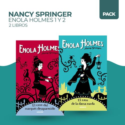 ENOLA HOLMES 1 Y 2 - 2 LIBROS - SPRINGER