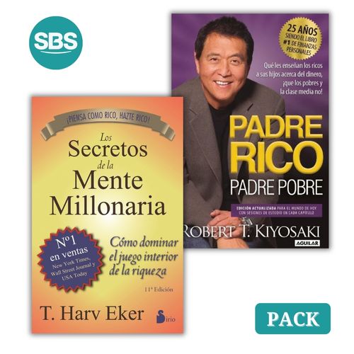 PADRE RICO, PADRE POBRE + LOS SECRETOS DE LA MENTE MILLONARI