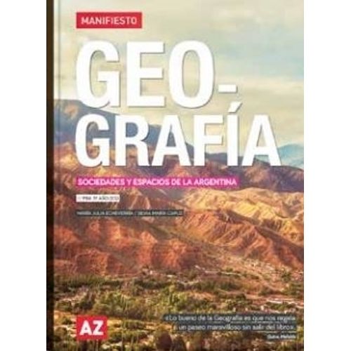 GEOGRAFIA 3 - PBA 3º AÑO (ES) - SERIE MANIFIESTO - SOCIEDADE