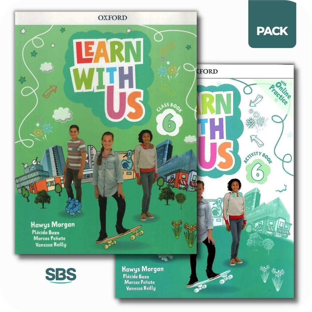 LEARN WITH US 6 - STUDENT'S BOOK + WORKBOOK PACK