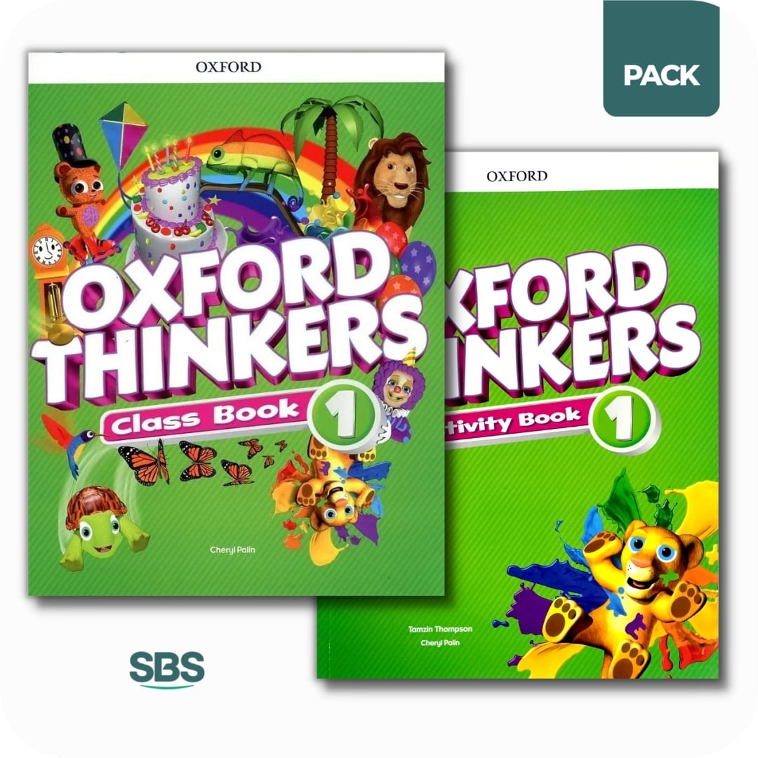 OXFORD THINKERS 1 - STUDENT'S BOOK + WORKBOOK - 2 LIBROS