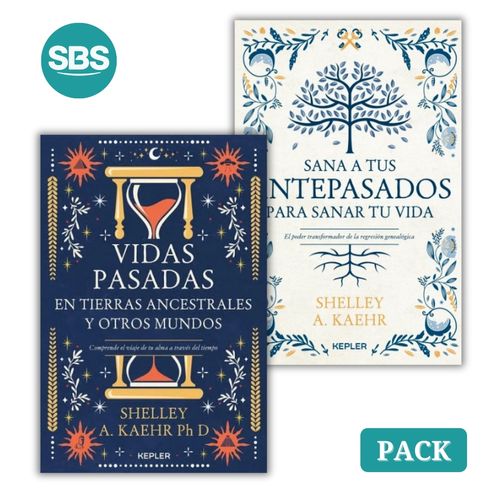 SANA A TUS ANTEPASADOS + VIDAS PASADAS - 2 LIBROS