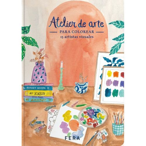 ATELIER DE ARTE PARA COLOREAR 15 ARTISTAS VISUALES - BENAIM