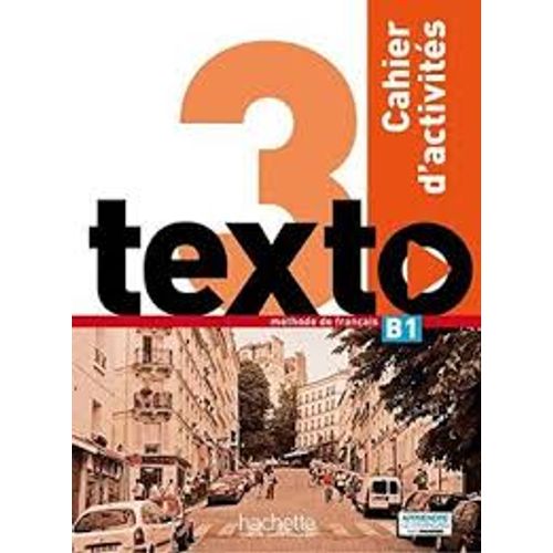TEXTO 3 - CAHIER D'ACTIVITES + CD AUDIO