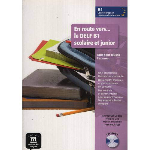 EN ROUTE VERS...LE DELF SCOLAIRE ET JUNIOR B1 - LIVRE + AUDI