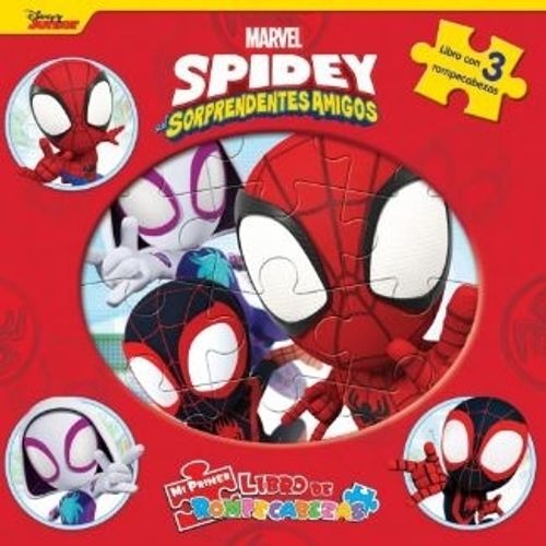 MARVEL SPIDERMAN Y SUS AMIGOS - MI PRIMER LIBRO DE ROMPECABE