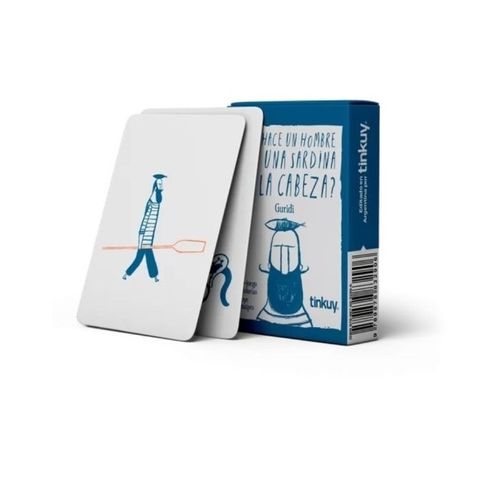 QUE HACE UN HOMBRE CON UNA SARDINA EN LA CABEZA? - LIBRO + 5