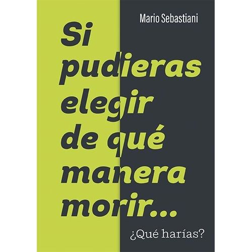 SI PUDIERAS ELEGIR DE QUE MANERA MORIR... QUE HARIAS?
