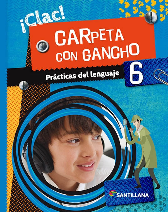CARPETA CON GANCHO 6 - PRACTICAS DEL LENGUAJE 6 CLAC