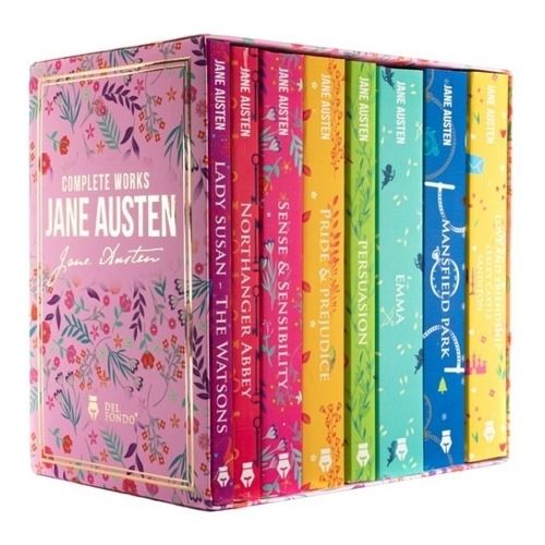 COMPLETE WORKS OF JANE AUSTEN (BOX SET x 8 BOOKS)