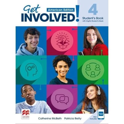 GET INVOLVED 4 AMERICAN - STUDENT’S BOOK WITH STUDENT’S APP