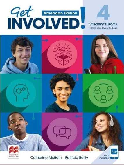 GET INVOLVED 4 AMERICAN - STUDENT’S BOOK WITH STUDENT’S APP