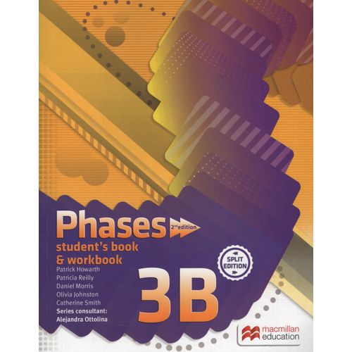 PHASES 3B (2ND.ED.) STUDENT'S BOOK + WORKBOOK SPLIT EDITION