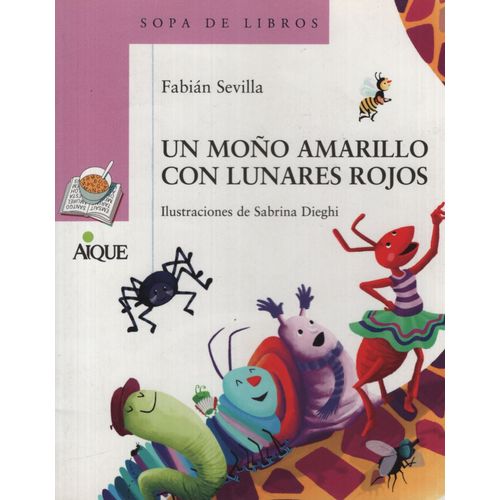 UN MOÑO AMARILLO CON LUNARES ROJOS SOPA DE LIBROS - SEVILLA