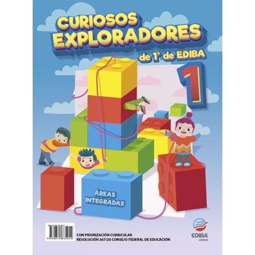 CURIOSOS EXPLORADORES DE 1º DE EDIBA - LIBRO + CUADERNO DE A
