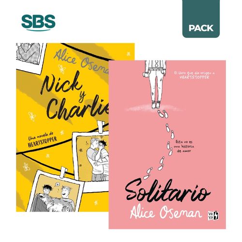 NICK Y CHARLIE + SOLITARIO - OSEMAN - 2 LIBROS