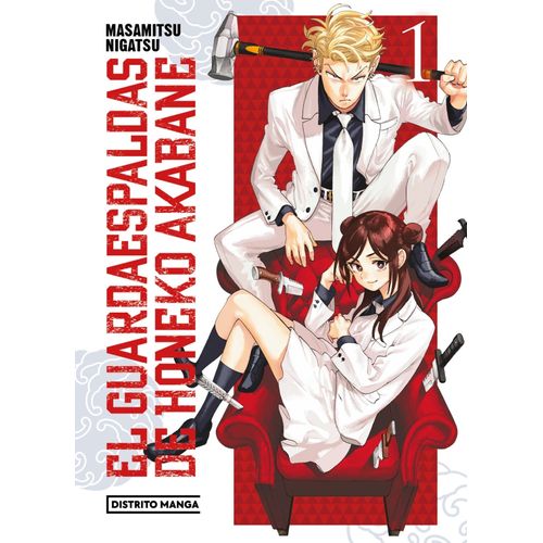 EL GUARDAESPALDAS DE HONEKO AKABANE 1 - NIGATSU MASAMITSU