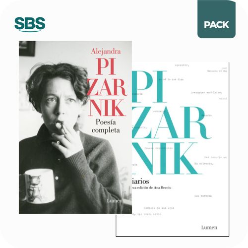 POESIA COMPLETA + DIARIOS - PIZARNIK - 2 LIBROS