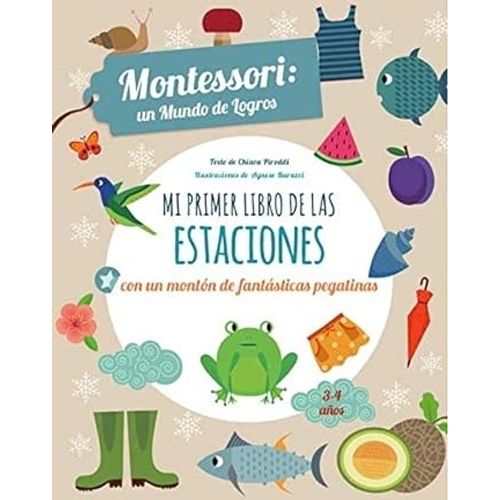 MI PRIMER LIBRO DE LAS ESTACIONES - MONTESSORI