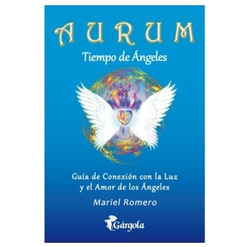 LIBRO AURUM - TIEMPO DE ANGELES + MAZO DE CARTAS