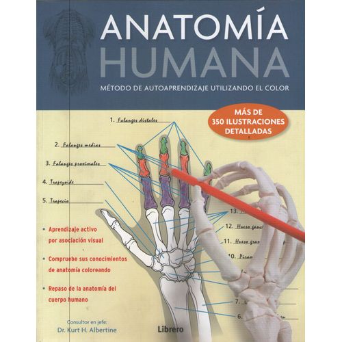 ANATOMIA HUMANA MANO - METODO DE AUTOAPRENDIZAJE UTILIZANDO