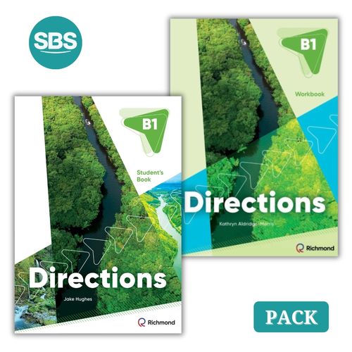 DIRECTIONS B1 - STUDENT'S BOOK + WORKBOOK  - 2 LIBROS