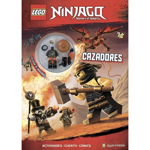 LIBRO CAZADORES - HEROES NINGAJO LEGO
