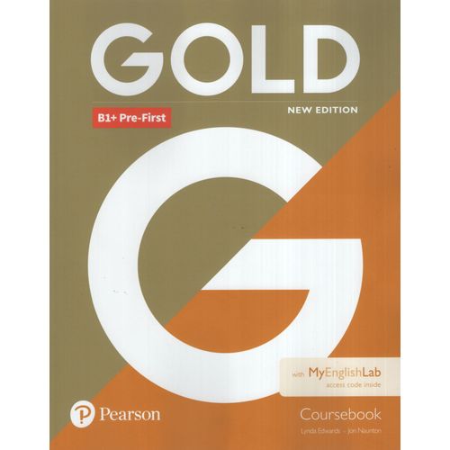 GOLD B1+ PRE-FIRST (NEW EDITION) - COURSEBOOK + MY ENGLISH L