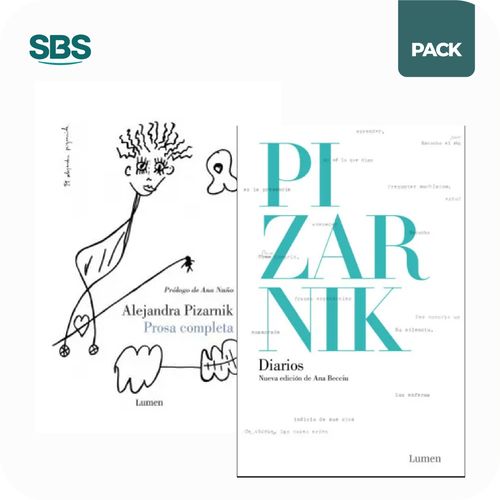 PROSA COMPLETA + DIARIOS - PIZARNIK - 2 LIBROS