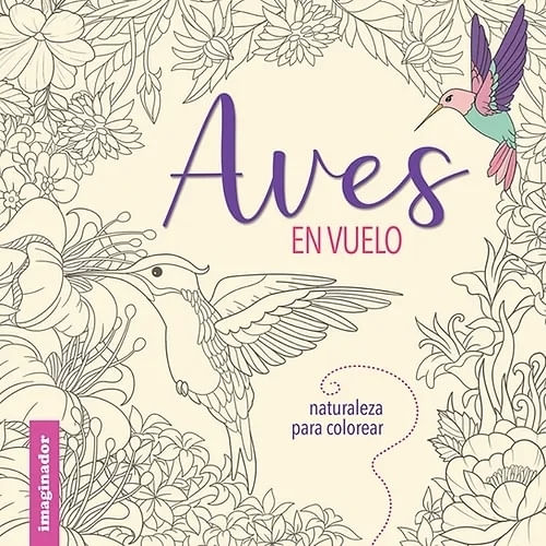 AVES EN VUELO - NATURALEZA PARA COLOREAR