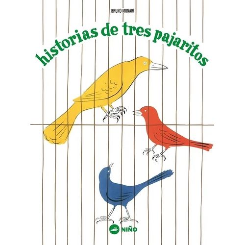 LIBRO HISTORIAS DE TRES PAJARITOS - BRUNO MUNARI